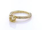 Ring - 14 karaat Geel goud - 1.78ct. tw. Geel Diamant, Nieuw