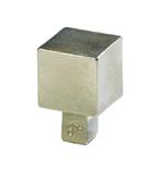 Meubelknop Jolie One 23 mm oud zilver, Doe-het-zelf en Verbouw, Hang- en Sluitwerk, Verzenden, Nieuw