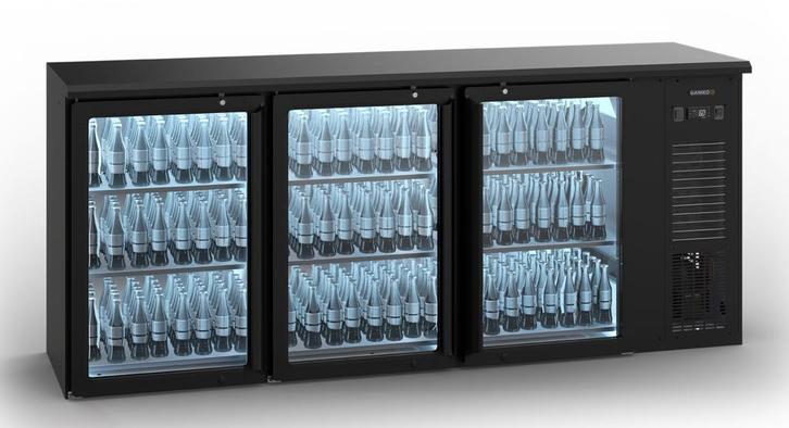 Gamko E3/222GMU Glasdeurkoeling NIEUW 2024-34, Witgoed en Apparatuur, Koelkasten en IJskasten, Nieuw