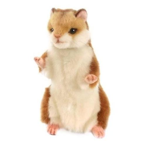 Hansa pluche hamster knuffel 15 cm - Knuffel hamsters, Kinderen en Baby's, Speelgoed | Knuffels en Pluche, Verzenden