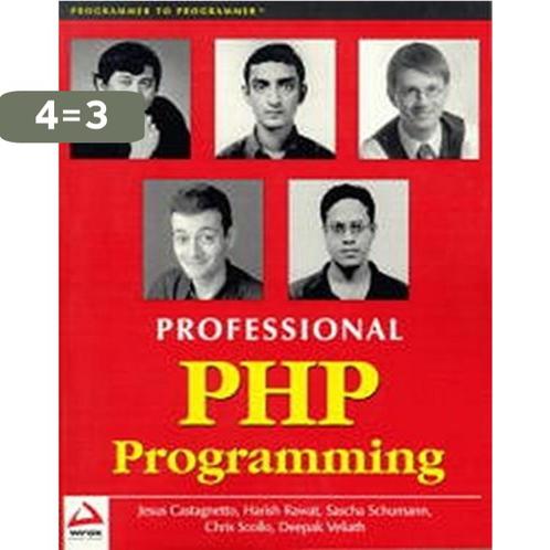 PROFESSIONAL PHP PROGRAMMING 9781861002969, Boeken, Taal | Engels, Gelezen, Verzenden