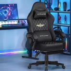 Ergonomische Gamingstoel – Ademend met Voetsteun ; Kussen, Huis en Inrichting, Verzenden, Nieuw