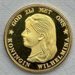 Nederland. 2017 Herslag, 10 Gulden Wilhelmina  (Zonder, Postzegels en Munten, Munten | Nederland