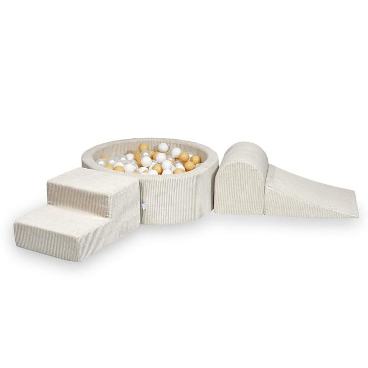 Ballenbak speelset met 200 zachte ballen | Corduroy | Beige, Kinderen en Baby's, Speelgoed | Educatief en Creatief, Nieuw, Ophalen of Verzenden