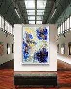 Irena Lenartowicz - Blue&Gold Composition - XXL
