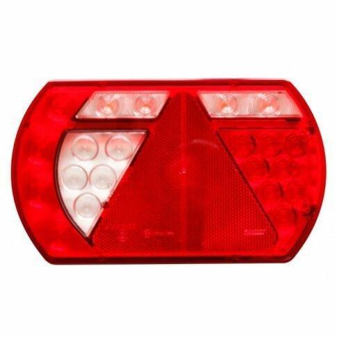 Links LED achterlicht Lucidity 12 volt 5 Pins, Auto diversen, Aanhangwagen-onderdelen, Verzenden
