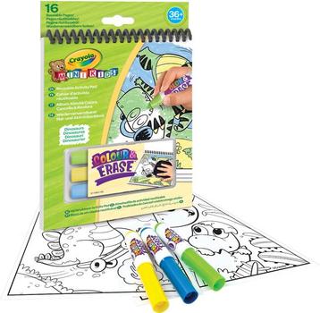 Crayola Mini Kids Colour& Erase Dinosaurs - 6 herbruikbare p beschikbaar voor biedingen