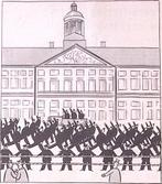 Vrij Nederland - het defilé der W.A. (lijst optie), Verzamelen, Verzenden, Foto of Poster