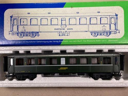 STL H0e, H0m - 2202/1 - Modeltrein personenwagen (1) - RhB, Hobby en Vrije tijd, Modeltreinen | H0