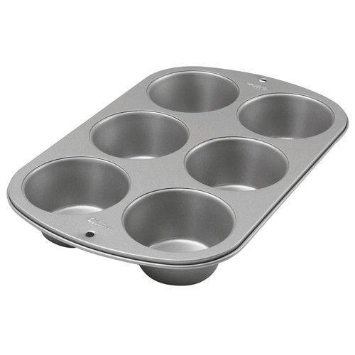 Wilton Muffin / Cupcake Bakvorm Jumbo 6 stuks, Hobby en Vrije tijd, Taarten en Cupcakes maken, Nieuw, Verzenden