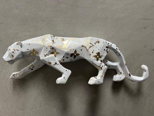MVR - Jaguar Blue / White Gold Marble - Louis Vuitton - XL, Antiek en Kunst, Kunst | Schilderijen | Modern