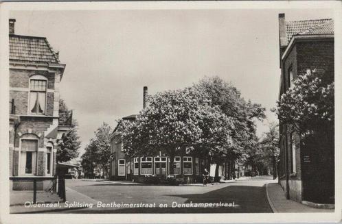 OLDENZAAL - Splitsing Bentheimerstraat en Denekamperstraat, Verzamelen, Ansichtkaarten | Nederland, Verzenden