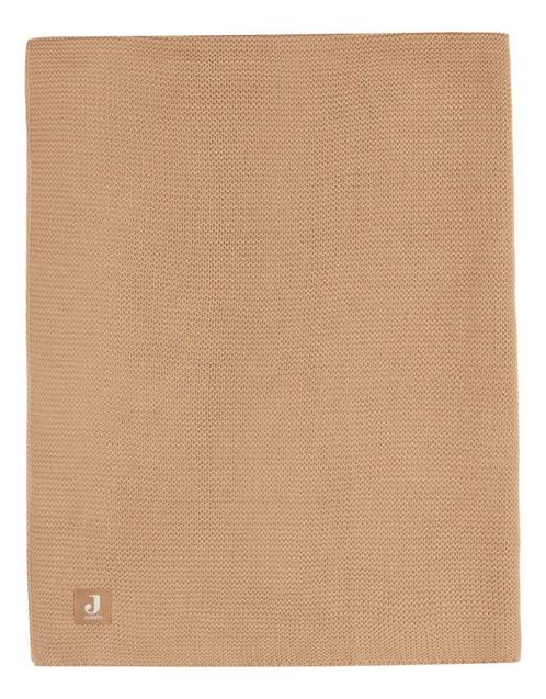 Jollein Basic Knit Biscuit 75 x 100 cm Wiegdeken, Kinderen en Baby's, Dekens, Slaapzakjes en Inbakerproducten, Nieuw, Verzenden