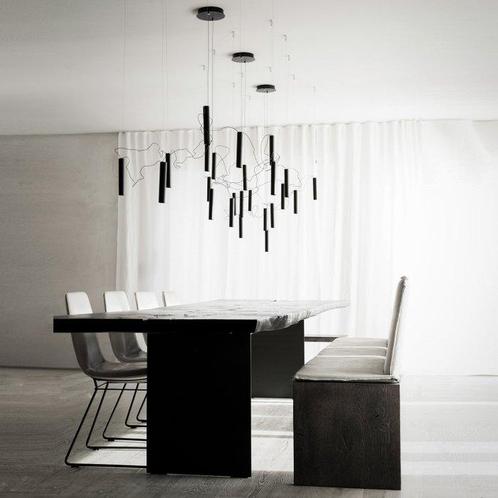 Davide Groppi - Hangende plafondlamp - symbiose - Metaal, Antiek en Kunst, Antiek | Lampen