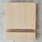 HOCHO Beukenhouten Telefoonstandaard 100x80x15 mm – Stijl., Ophalen of Verzenden, Nieuw