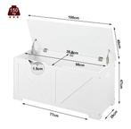 Multifunctionele Opbergbank 76L – Bank en Schoenopslag in Eé, Huis en Inrichting, Kasten | Overige, Verzenden, Nieuw