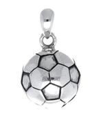 Zilveren Voetbal kettinghanger, Sieraden, Tassen en Uiterlijk, Kettinghangers, Verzenden, Nieuw