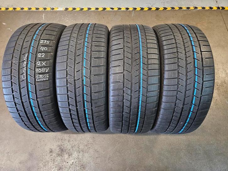 275/40/22 108V CONTINENTAL CROSSCONTACTWINTER 6,5MM PROFIE, Auto-onderdelen, Banden en Velgen, Overige maten, Erkend duurzaam