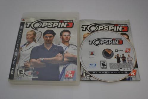 Topspin 3 (PS3 CIB), Spelcomputers en Games, Games | Sony PlayStation 3, Zo goed als nieuw, Verzenden