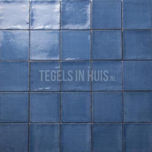 Wandtegel handvorm altea donker blauw 10x10 wandtegel, Doe-het-zelf en Verbouw, Tegels, Wandtegels, Nieuw, 10 m² of meer, Keramiek