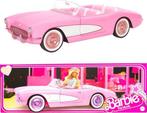 Barbie The Movie auto - Barbie Film auto - Roze Corvette, Kinderen en Baby's, Speelgoed | Poppen, Ophalen of Verzenden, Zo goed als nieuw
