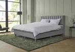 ACTIE! Boxspring Corsica 160 200 Grijs, Huis en Inrichting, Verzenden, 200 cm, 160 cm, Nieuw
