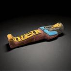 Replica van het oude Egyptisch Houten Ushabti met, Antiek en Kunst