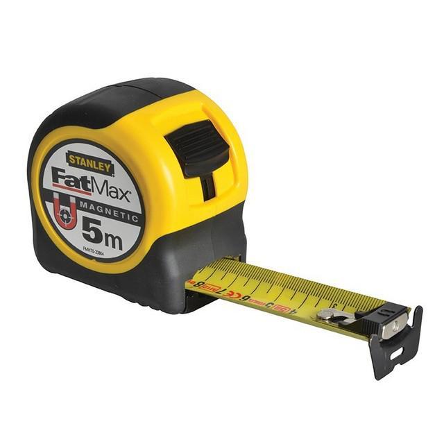 Rolmaat Stanley Fatmax Blade Armor magnetisch 5M | FMHT0-..., Doe-het-zelf en Verbouw, Gereedschap | Handgereedschap, Nieuw, Verzenden