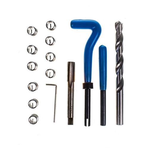 Draadreparatie Set - Helicoil Set - Tapset M10x1.25 - SATRA, Auto diversen, Autogereedschap, Nieuw, Ophalen of Verzenden