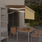vidaXL Luifel handmatig uittrekbaar rolgordijn LED 3x2,5 m, Verzenden, Nieuw