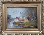 Nederlandse school (XIX) - Impressionistisch weidelandschap