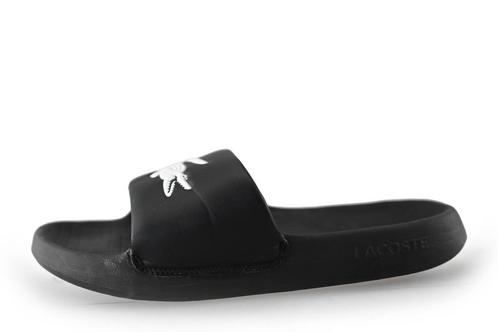 Lacoste Slippers in maat 44½ Zwart | 10% extra korting, Kleding | Heren, Schoenen, Zwart, Zo goed als nieuw, Slippers, Verzenden