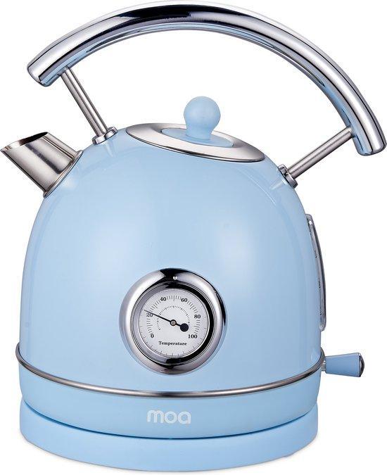 2dekans | MOA Waterkoker Retro - 1,8 Liter - Elektrische, Witgoed en Apparatuur, Waterkokers, Zo goed als nieuw, Ophalen of Verzenden