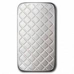 5 Troy Ounce - Zilver .999 - 5 oz Morgan 999 Fine Silver Bar, Postzegels en Munten