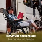2dekans | TRVLMORE Campingstoel - Inclusief Draagtas -, Huis en Inrichting, Ophalen of Verzenden, Zo goed als nieuw, Zwart