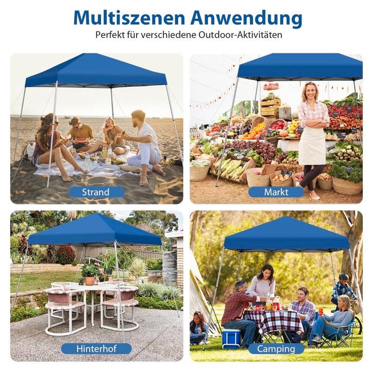 2dekans | Coast vouwen paviljoen 3 m x 3 m grote vouw -out, Tuin en Terras, Zonneschermen, Zo goed als nieuw, Ophalen of Verzenden