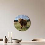 Hooglander Zonlicht – Muurcirkel - ø 40 cm +Ophangset, Huis en Inrichting, Woonaccessoires | Schilderijen, Tekeningen en Foto's