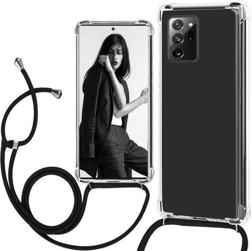 Galaxy Note 20 Ultra Transparant TPU Hoesje met Koord Crossb, Telecommunicatie, Mobiele telefoons | Hoesjes en Frontjes | Samsung