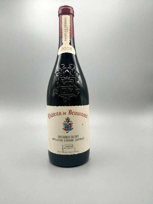 2018 Chateau de Beaucastel - Châteauneuf-du-Pape - 1 Fles, Verzamelen, Wijnen