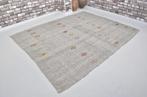 Neutrale Anatolische Kilim-vloerkleed - Vloerkleed - 268 cm, Huis en Inrichting, Nieuw