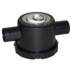 Reich afvoerplug zwart 33 mm met 2 aansl., Caravans en Kamperen, Nieuw