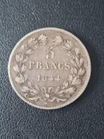 Frankrijk. Louis Philippe I. 5 Francs 1844-W, Lille (Zonder