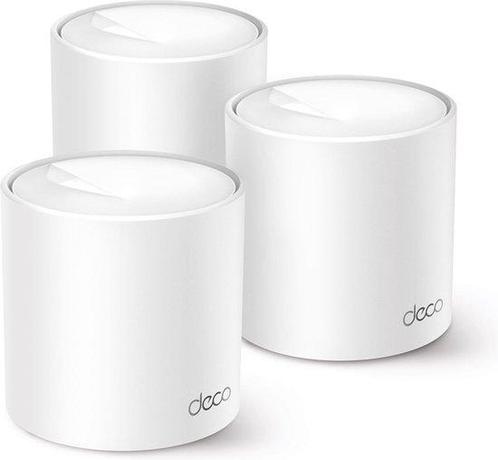TP-Link Deco X50 - Mesh WiFi - WiFi 6 - 3000 Mbps - 3-pack, Computers en Software, Overige Computers en Software, Nieuw, Verzenden
