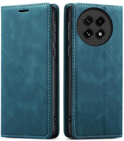 ProGuard OnePlus 13 Wallet Hoesje Vintage Leder Blauw, Telecommunicatie, Mobiele telefoons | Hoesjes en Frontjes | Overige merken