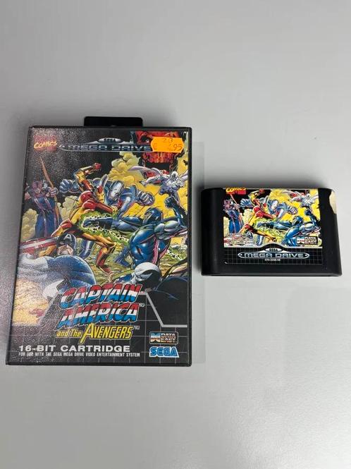 SEGA Mega Drive - Captain America and the Avengers [No Ma..., Spelcomputers en Games, Games | Sega, Ophalen of Verzenden