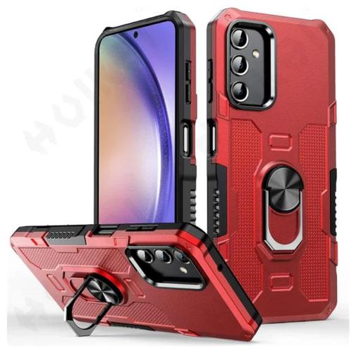 Samsung Galaxy S21 Hoesje + Kickstand Magneet - Shockproof, Telecommunicatie, Mobiele telefoons | Hoesjes en Frontjes | Samsung