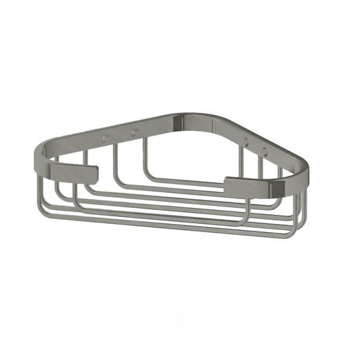 Hoekdraadkorf Hotbath Cobber Wandmodel Geborsteld Nikkel, Doe-het-zelf en Verbouw, Sanitair, Bad, Nieuw, Chroom, Ophalen of Verzenden
