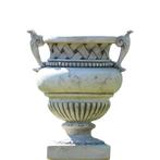 Tuinvaas met oren – 53 cm – klassiek ornament – steen, Tuin en Terras, Ophalen of Verzenden, Nieuw