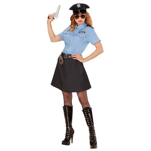 Politie Accessoireset Dames 4 delig, Kleding | Dames, Carnavalskleding en Feestkleding, Nieuw, Verzenden