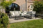 Verano/Atlanta loungeset (5-delig) - Royal Grey, Tuin en Terras, Tuinsets en Loungesets, Verzenden, Nieuw, Overige materialen